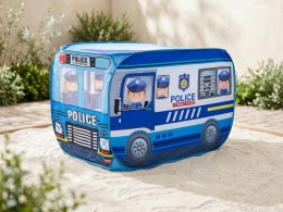 1style fabric police car design tent in hand bag (1)