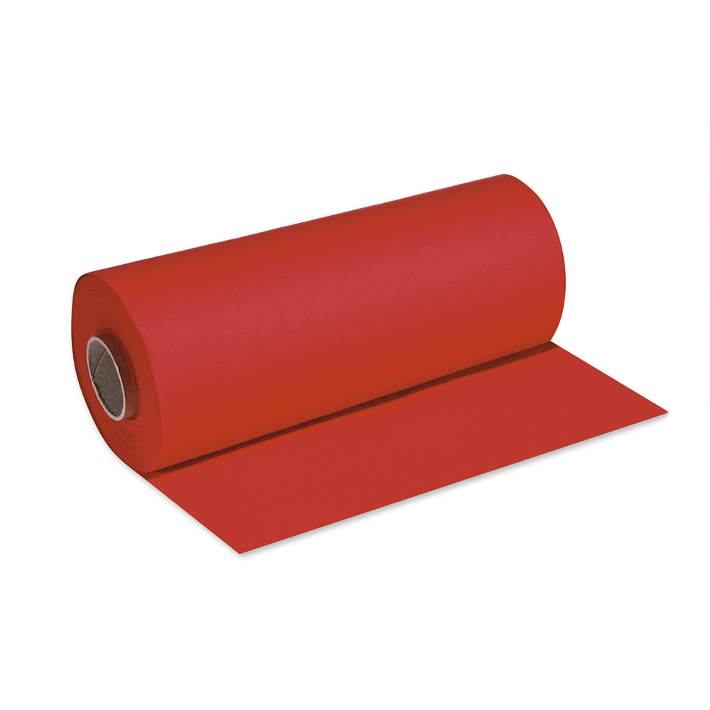 Stredový pás Premium 24 m x 40 cm červený