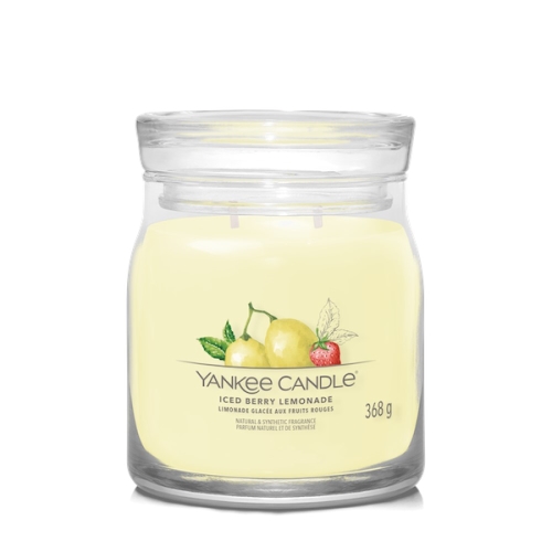 Sviečka Yankee Candle - ICED BERRY LEMONADE, stredná