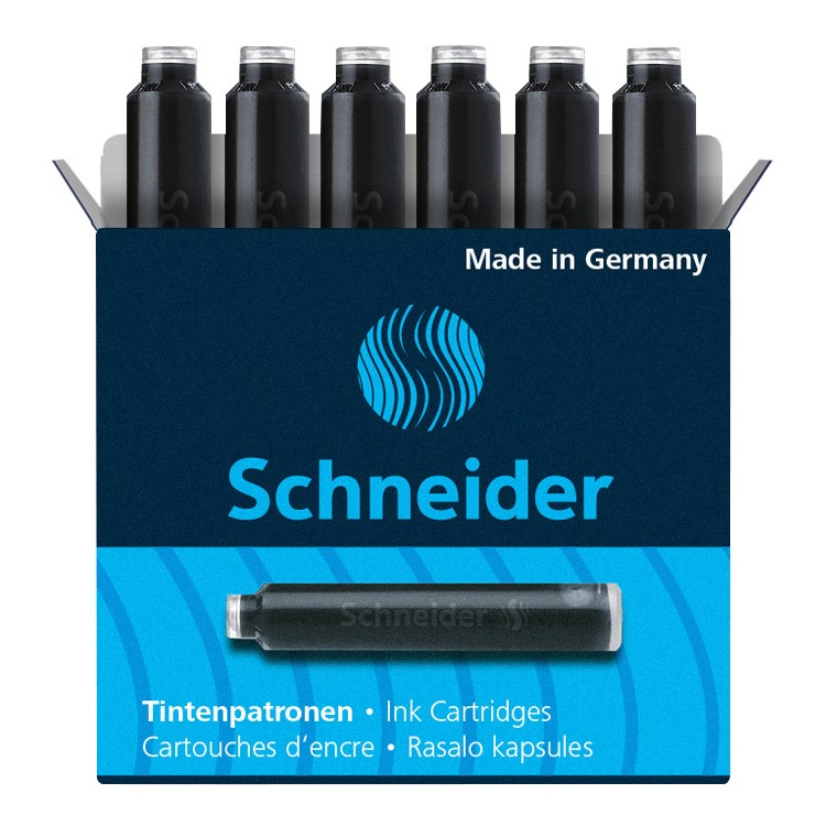 Bombičky Schneider 6 ks - čierna náplň