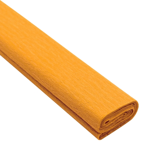 Krepový papier JUNIOR 200x50 cm - sv. oranžový 05