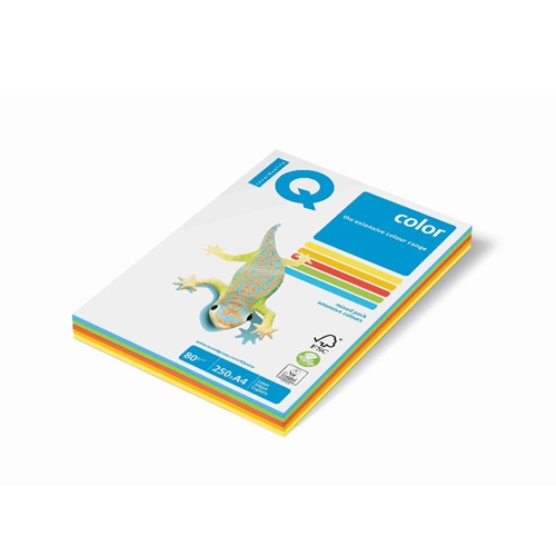 Kopírovací papier A4 IQ 80g color, mix farieb