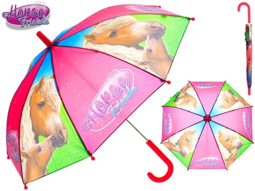 70x60cm Horse Friends umbrella in OPP bag