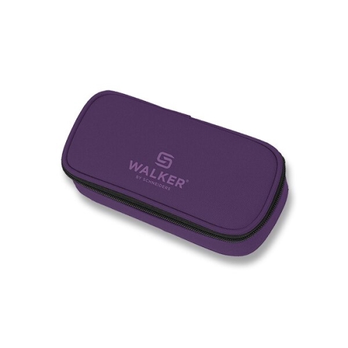 Walker Purple Velvet pencil case
