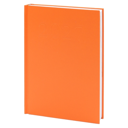 Diár A5 1 strana/1 deň 2027 - Standard oranžový