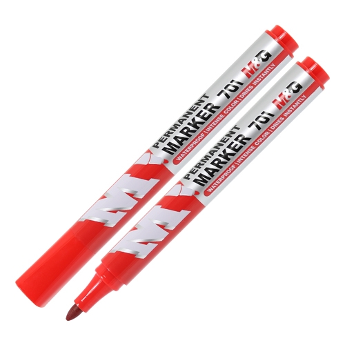Permanent marker M&G 701/8566 red