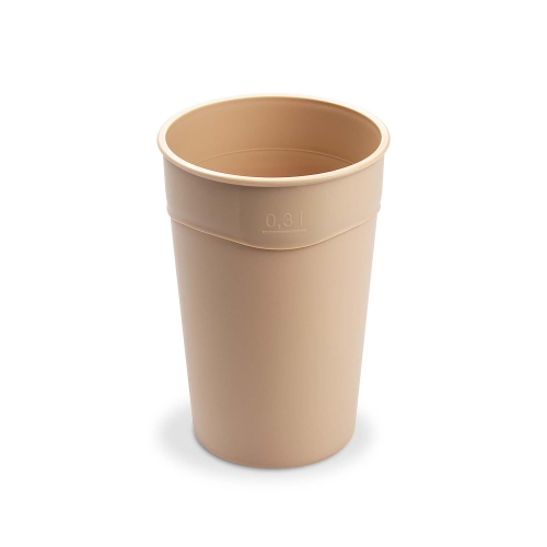 Cup (PP) reusable cream O80mm 0.3L [10 pcs]