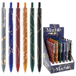 Pero guľôčkové JUNIOR Marble, hrot 1,0 mm, Semi-Gel - modrá náplň /1ks Pero guľôčkové JUNIOR Marble, hrot 1,0 mm, Semi-Gel - modrá náplň /1ks