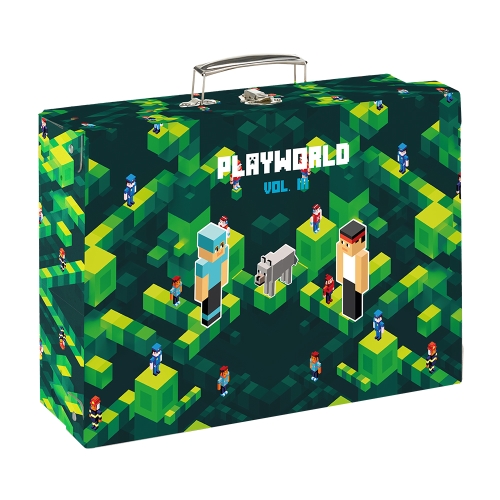 A4 rectangular laminate case Playworld Vol. III.