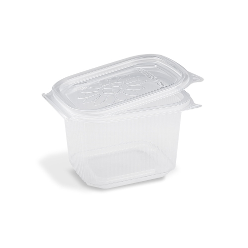 Bowl (PP) Ripboxx Tiny with lid transparent 500ml [50 pcs]