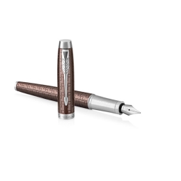 Pero plniace PARKER IM Premium Brown CT -F- (1)