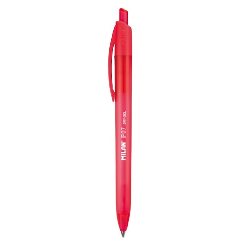 Gel pen MILAN DRY-GEL 0.7 mm - red
