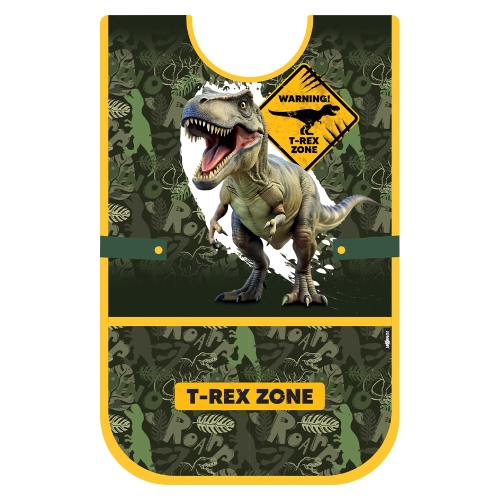 Apron/Poncho for art education JUNIOR S9 - T-Rex Zone