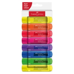 Faber-Castell highlighter1546/8 Superfluo - set