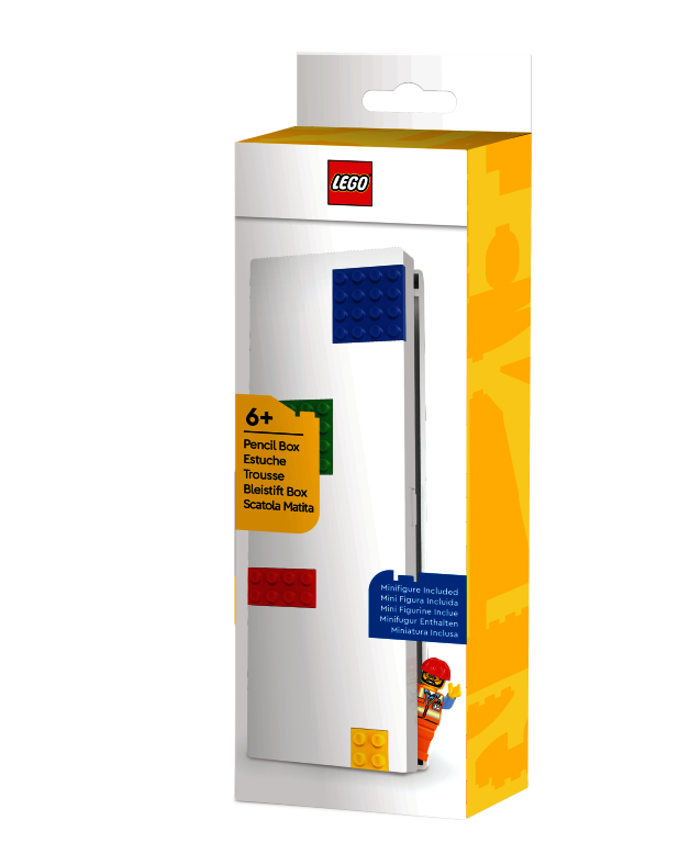 LEGO Puzdro na písacie potreby s minifigúrkou, farebné