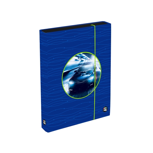 Box for notebooks A4 Jumbo OXY Sherpy Blue