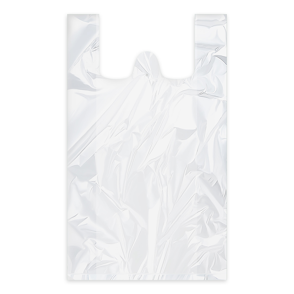 Taška (HDPE) extra-silná biela 24+11 x 46 cm `5kg` [100 ks]