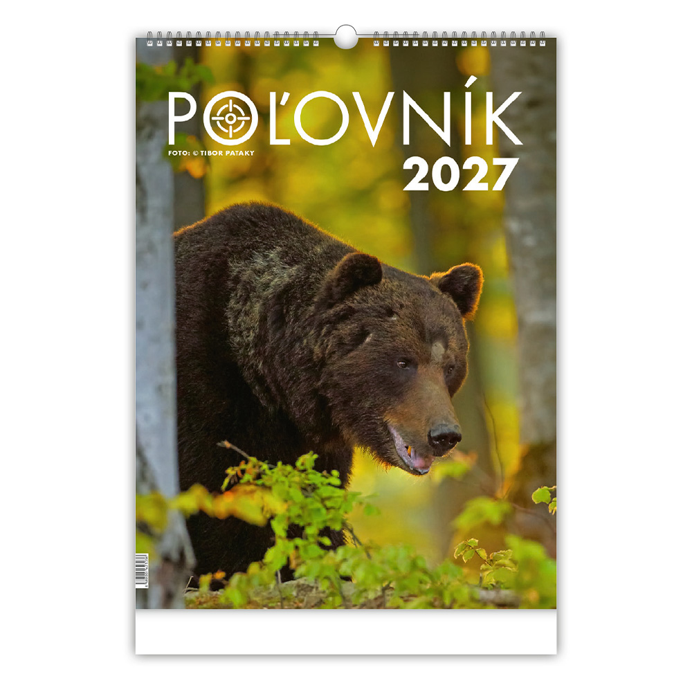 Kalendár nástenný Poľovník 2027