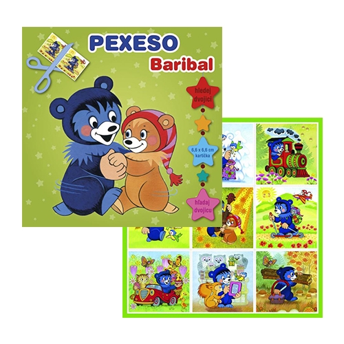 Pexeso Akim - Baribal with Maxi cards