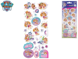 Paw Patrol Pup unicorns 3D stickers set on paper card in PB Paw Patrol Pup unicorns 3D stickers set on paper card in PB