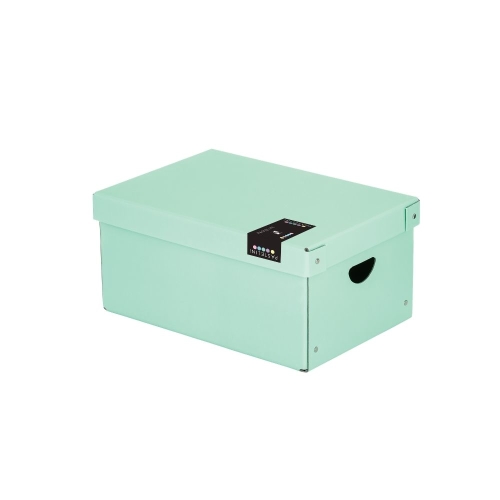 Laminate box 35.5x24x16 cm PASTELINI green