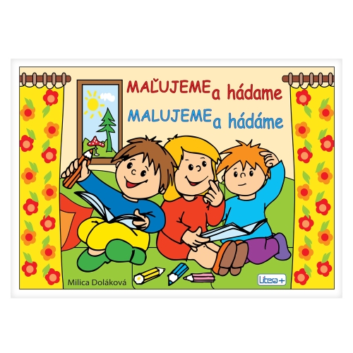 Omaľovánka A5 Litera - Maľujeme a hádame