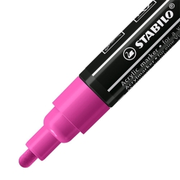 Akrylový popisovač STABILO FREE Acrylic T300 Okrúhly hrot 2-3 mm - Candy, sada 5 ks (2)