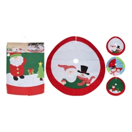 Skirt under the Christmas tree - different types, diameter 100 cm, mix/1pc Skirt under the Christmas tree - different types, diameter 100 cm, mix/1pc