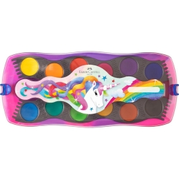 Faber-Castell water colours 12 colours - Unicorn