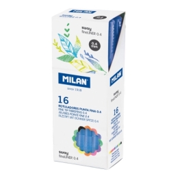 Liner MILAN Sway Fineliner 0,4 mm, modrý (1)
