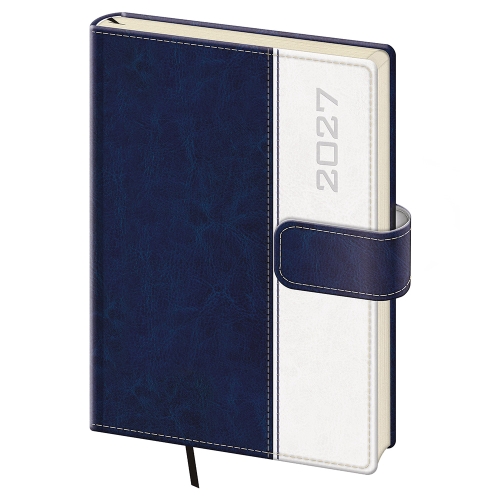2027 Weekly A5 Classic Planner with Magnet - Blue