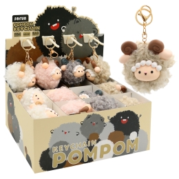 Kľúčenka /Prívesok JUNIOR PomPom Sheep