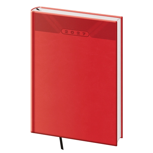 2027 Weekly A5 Print Classic Planner - Red