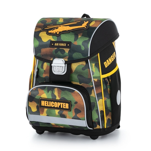 školská taška premium helikoptéra