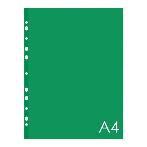 Euroobal A4 40 µm farebný - zelený, lesklý 100 ks
