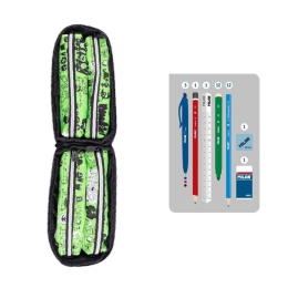 Pencil case 4 in one MILAN series Tandem 2 - filled (1)