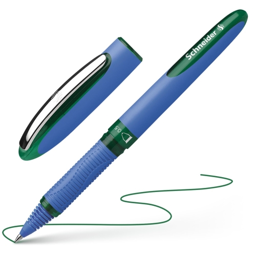 Roller Schneider One Hybrid C 0,5 mm - zelená náplň