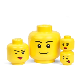 LEGO storage head (mini) - silly (2)