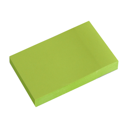 Blok lepiaci NEON 50 x 76 mm - zelený