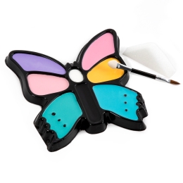 Face paints BUTTERFLY - 8 colors + brush (set) (1)