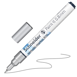 Schneider Paint-It 010 marker tip 0.8 mm - metallic silver