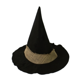 Wizard's Hat for Adults with Jute Decoration