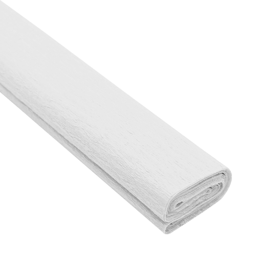 Crepe paper JUNIOR - white 01