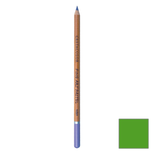 CRT crayon FINE ART PASTEL pea green