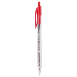Pero guľôčkové CENTROPEN 2225 Slideball Clicker Roller 0,3 mm - červená náplň