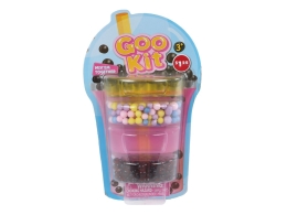 Super Goo sada na výrobu vlastnej hmoty 50g s doplnkami 2druhy na karte Super Goo sada na výrobu vlastnej hmoty 50g s doplnkami 2druhy na karte