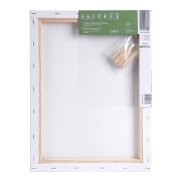 Painting canvas Happy Color 30x40 cm on frame - recycled cotton (1)