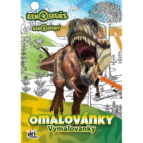 Omaľovanky JM A4 - Dinosaury