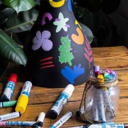 Popisovač Schneider Paint-It 320 Acrylic Marker 4 mm - ružový (3)