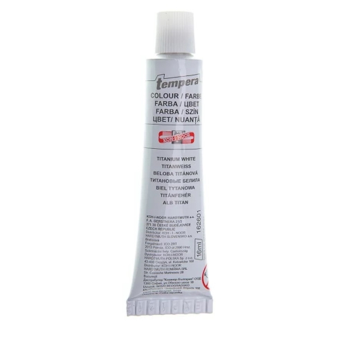 Farba temperová KOH-I-NOOR 16 ml beloba titanová
